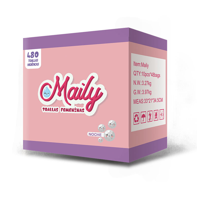 Feminine Hygiene OEM Disposable Ladies Organic Cotton Wholesale Sanitary Napkin