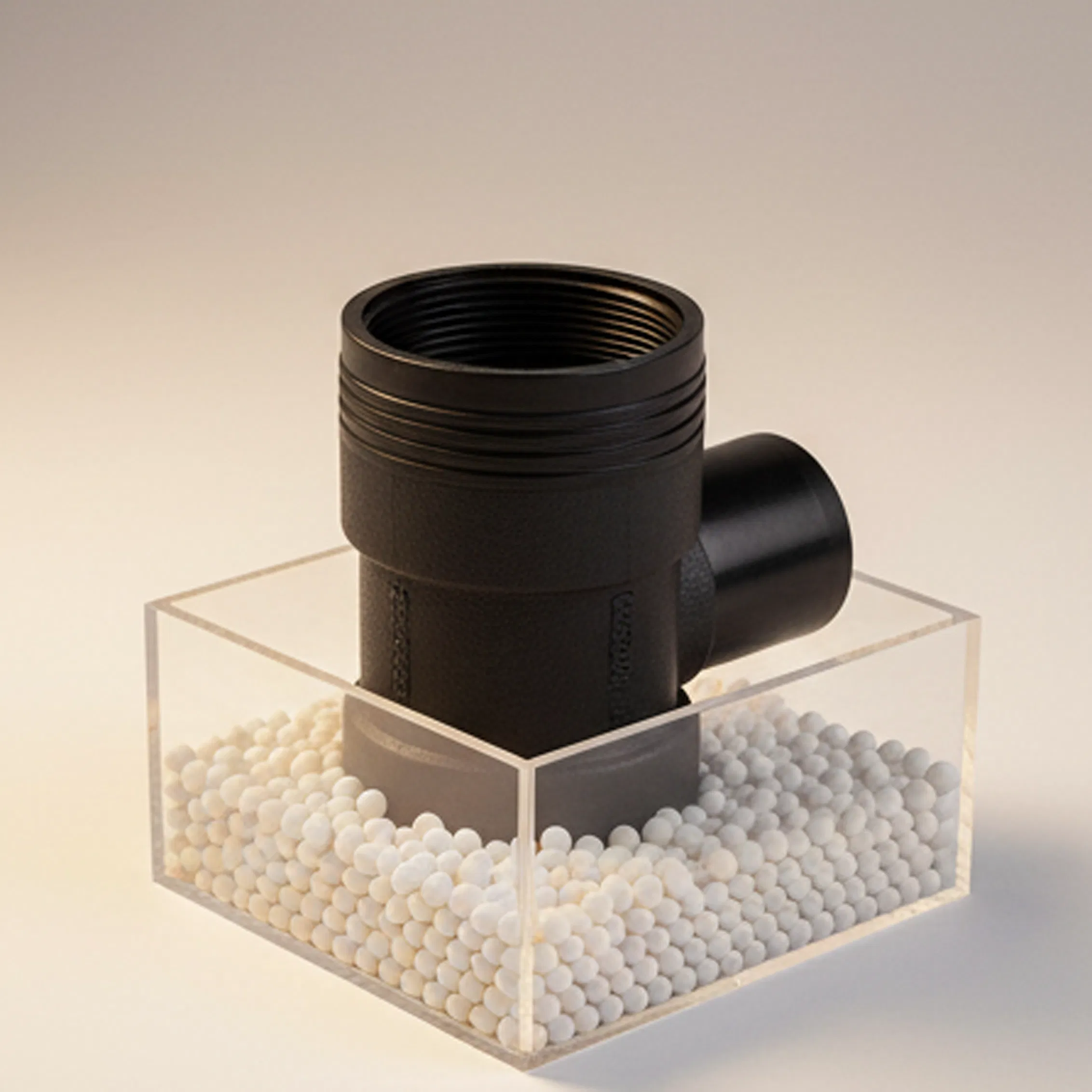 450*110mm Electrofusion Reducing Tee HDPE Pipe Fitting Electrofusion Fitting