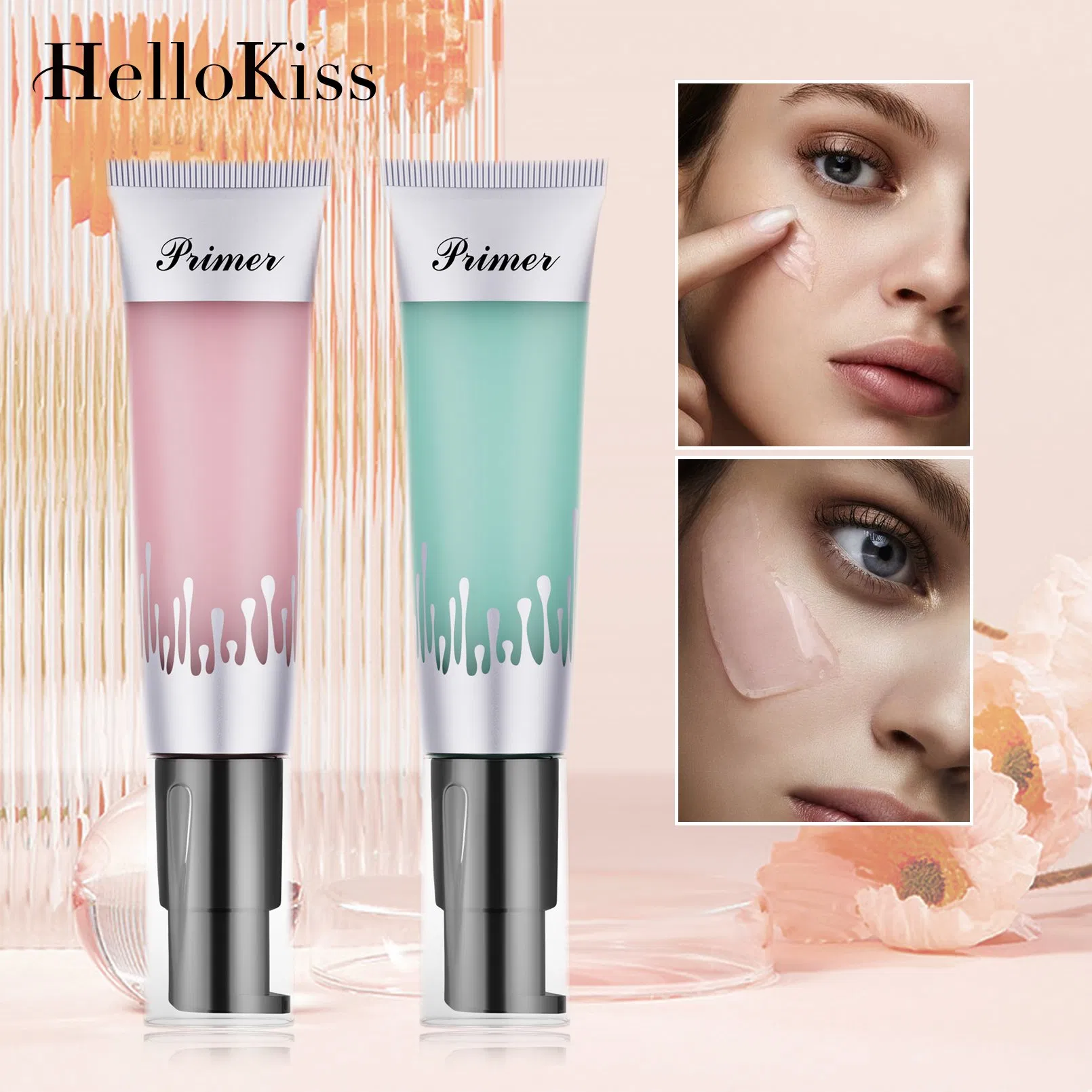 Makeup Foundation Liquid Concealer Natural Face Primer Oil Control Lightweight Long Lasting Face Primer Gel
