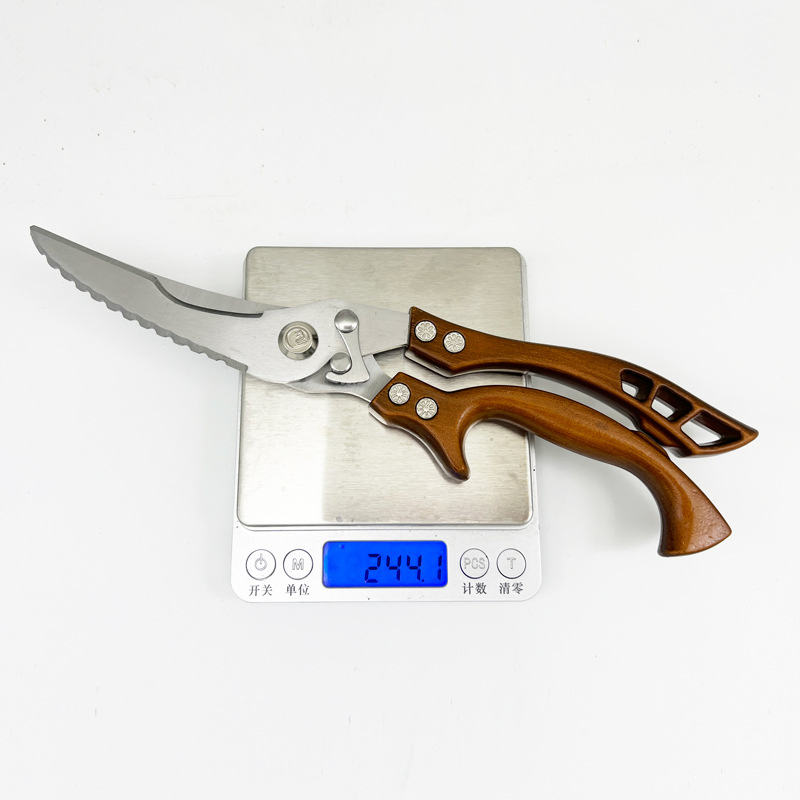 Hot Selling Stainless Steel Aluminum Handle All Steel Kitchen Scissors