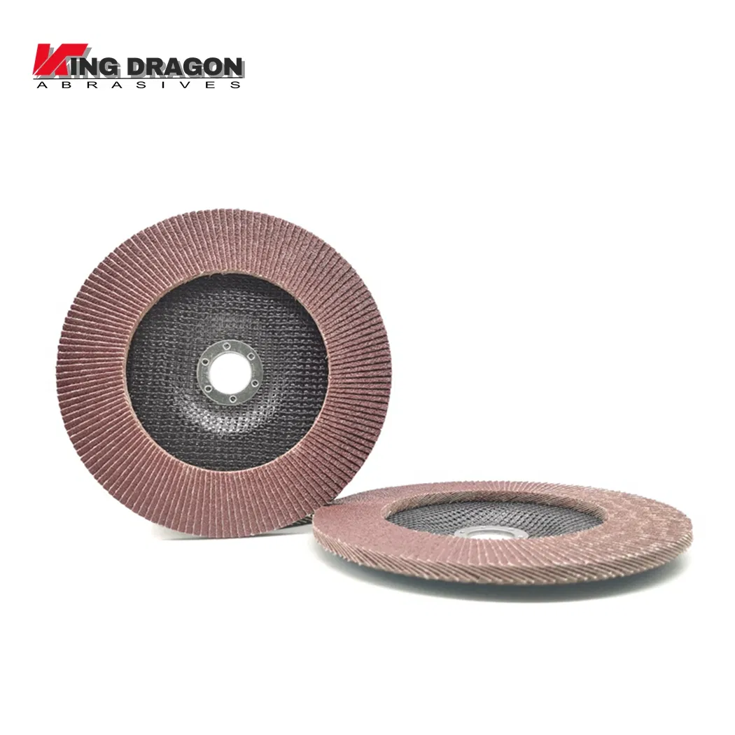 High Performance Abrasive Round Metal Type Flap Disc for Wood Stainless Steel