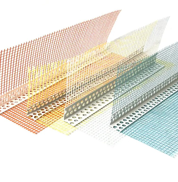 PVC Corner Bead with Fiberglass Mesh Fiberglass Mesh for Corner Protection Mesh Cloth