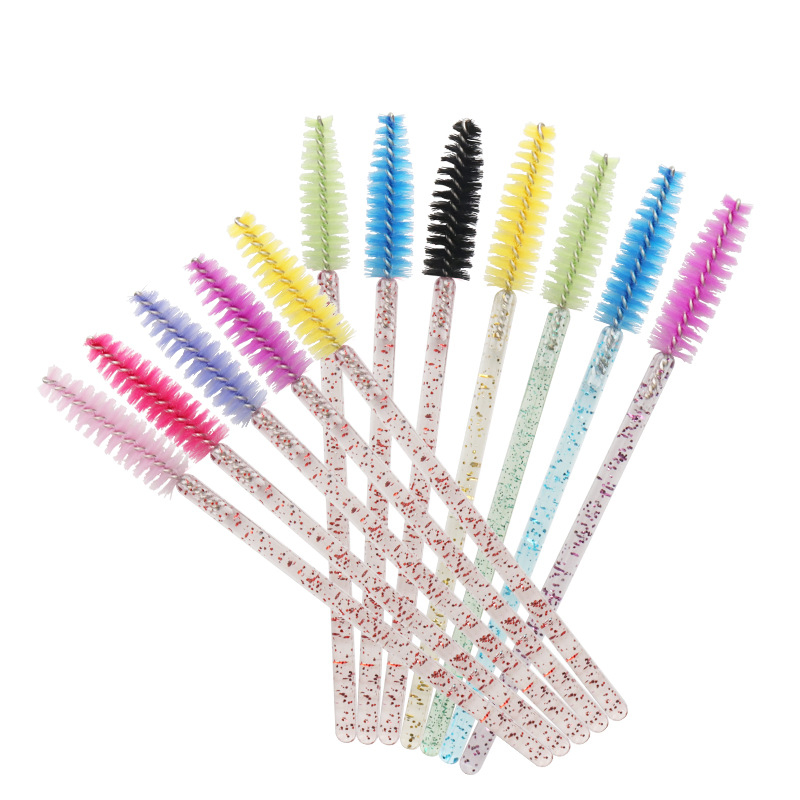 Mascara Wand Makeup Glitter Crystal Lash Brushes
