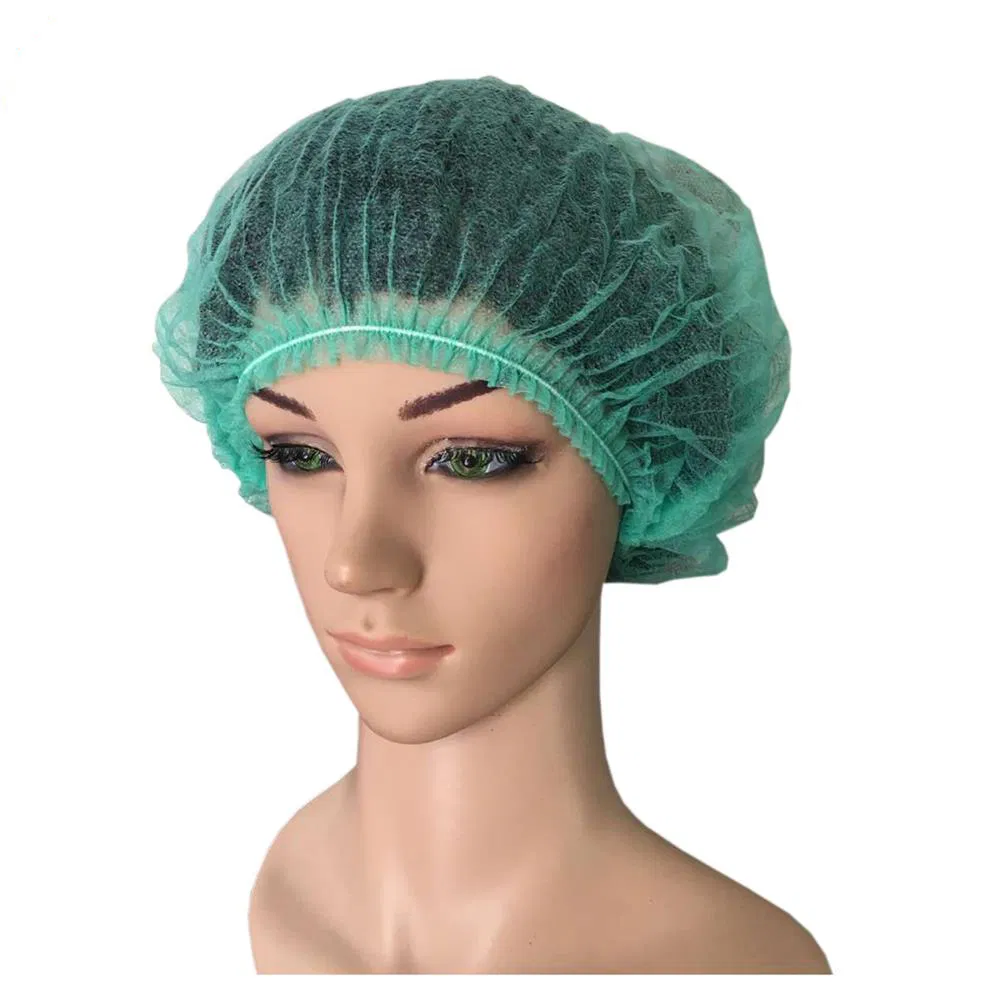 Disposable Good Quality Surgical Nonwoven Bouffant Cap