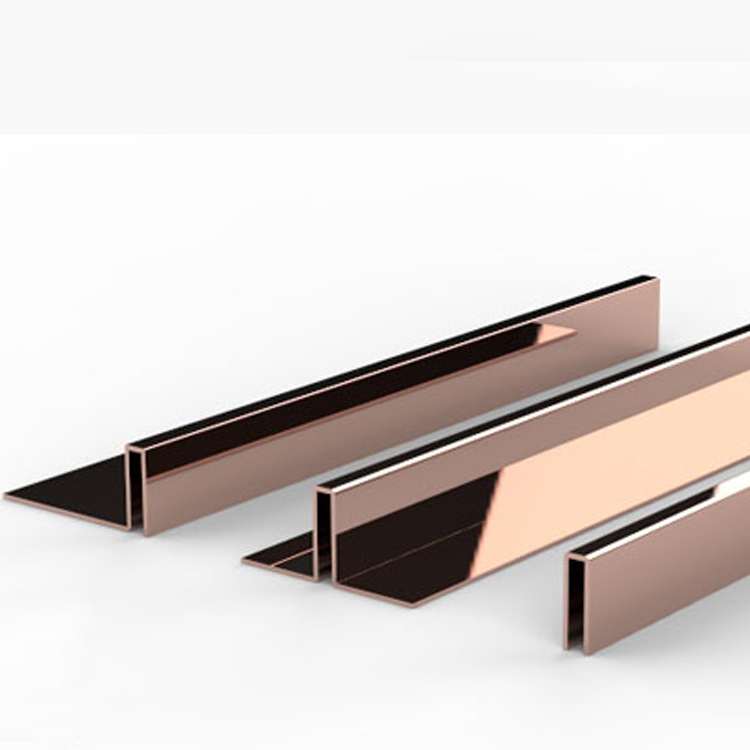 Metal U Shape Profile Stainless Steel Edge Trim for Ceramic Corner Protection Wall Panel Decoration