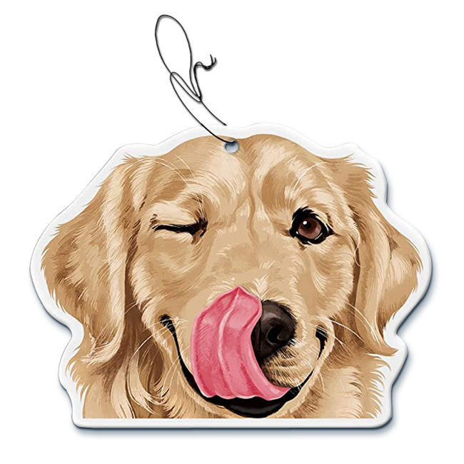 Customized Design Fresh Paper Air Freshener with Fruit for Car Decoration