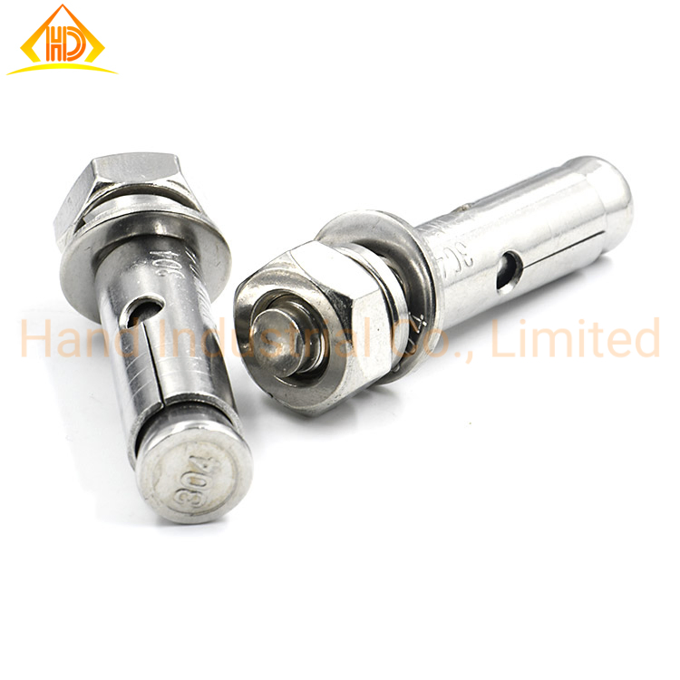 Анкерный болт с шестигранной гайкой и втулкой M6-M20