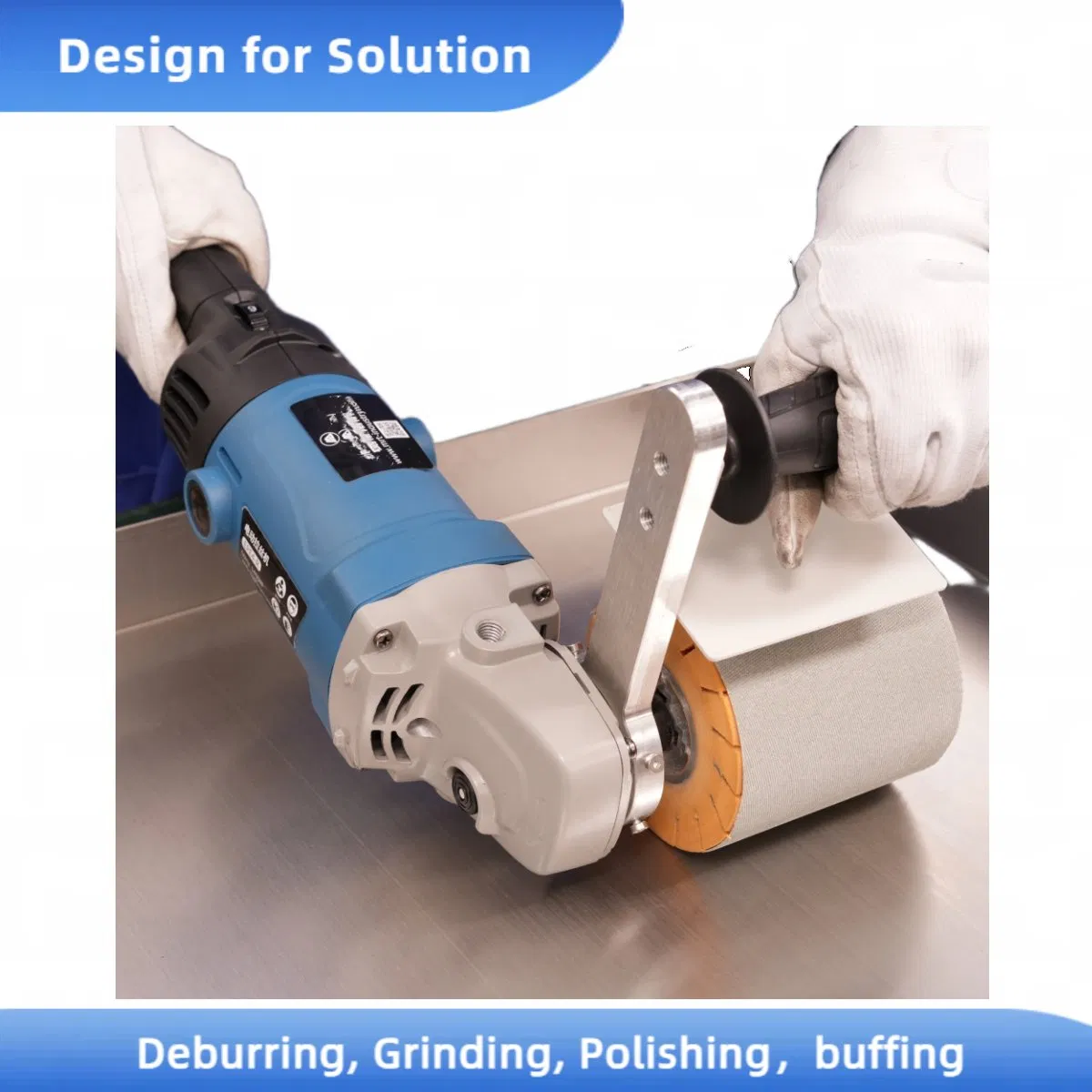 Best Cheap Fine Grinding Tool Belt Sander Metalworking Large Surface Polishing