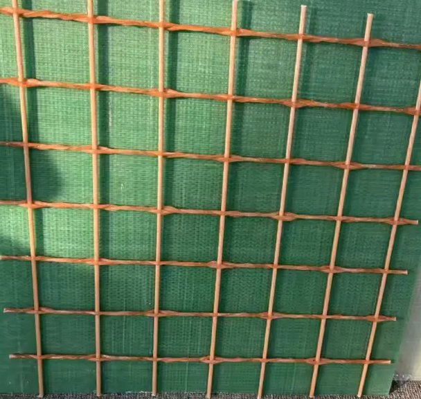 High Strength Non Corrosive Glass Fiber Reinforced Mesh FRP Steel Mesh Winding for Building Concrete