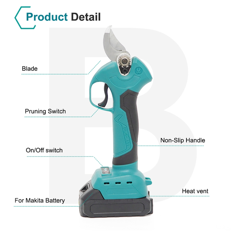 Strong Professional Large Cutting Range Hand Held Garden Pruning Power Tool