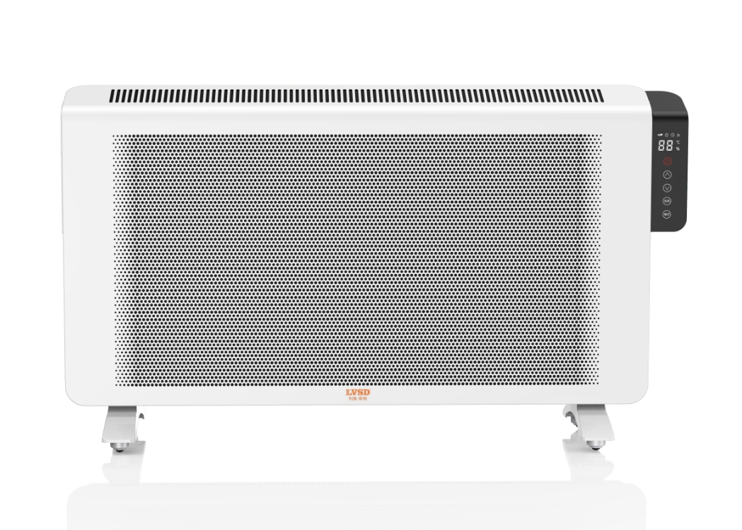 Freestanding 2500W Convection Panel Heater Electric Infrared for Home Bathroom Indoor Use EU Plug
