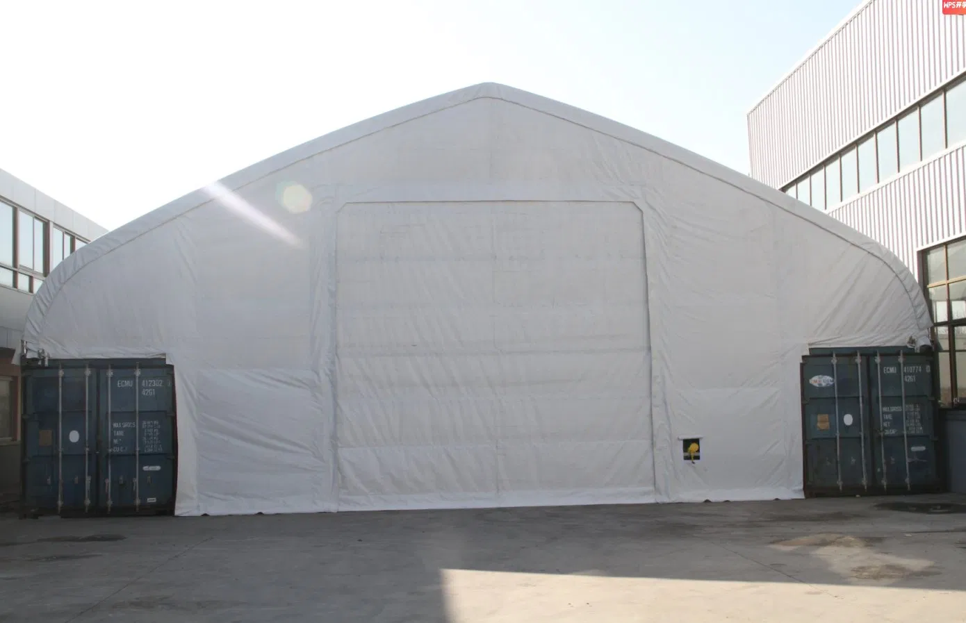 Suihe 15m X 12m Heavy Duty Industrial Dome Shelter for Shipping Containers