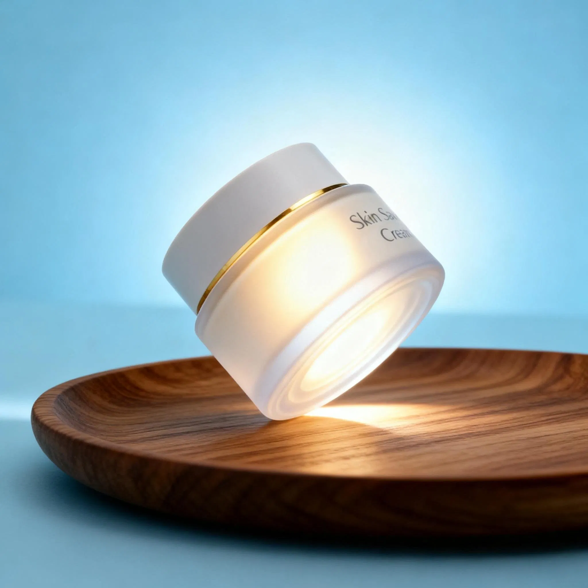 Calming and Protective Vitamin C Face Cream with Blue Copper Peptide for Acne Prone Skin and Bulk Production