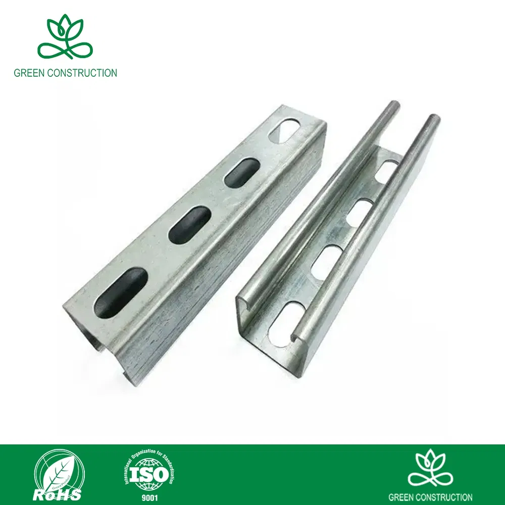 Green Construction Small Steel Channel Manufacturers Strong Load-Bearing Capacity Galvanized C Channel Purlins for Airport Construction