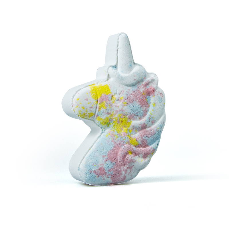 160g Handmade Two Colors Mix Natural Special Shaped Bath Bomb for Interesting Bath