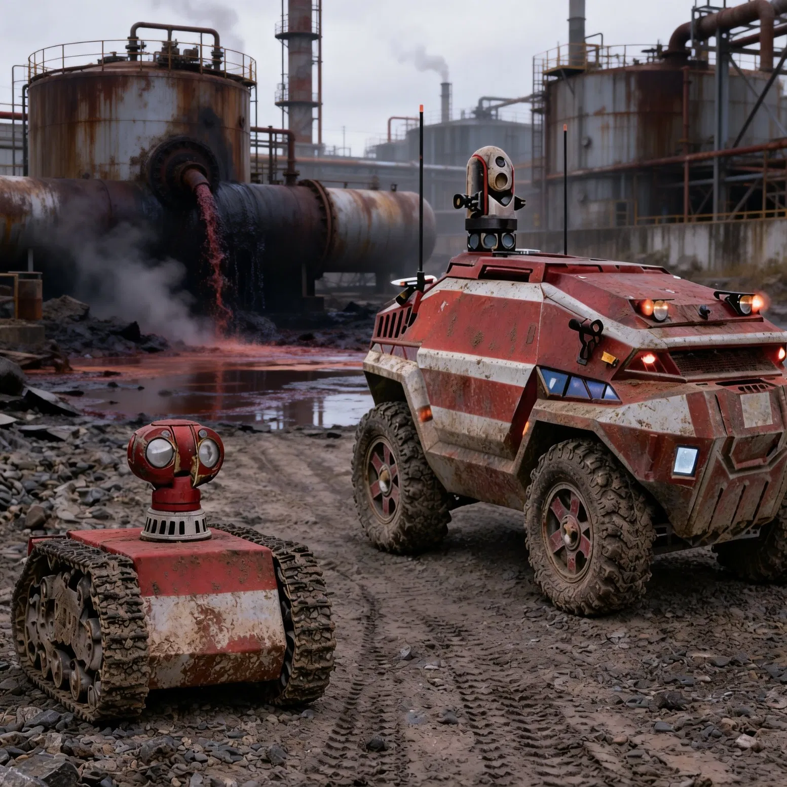 Unmanned Ground Vehicle for Remote Inspection