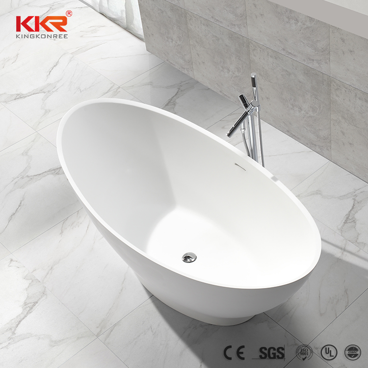 Каменная акриловая ванна с душем, европейский дизайн