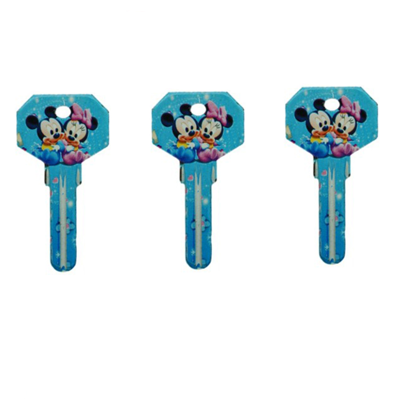 Personalized Enamel Metal Key Blanks