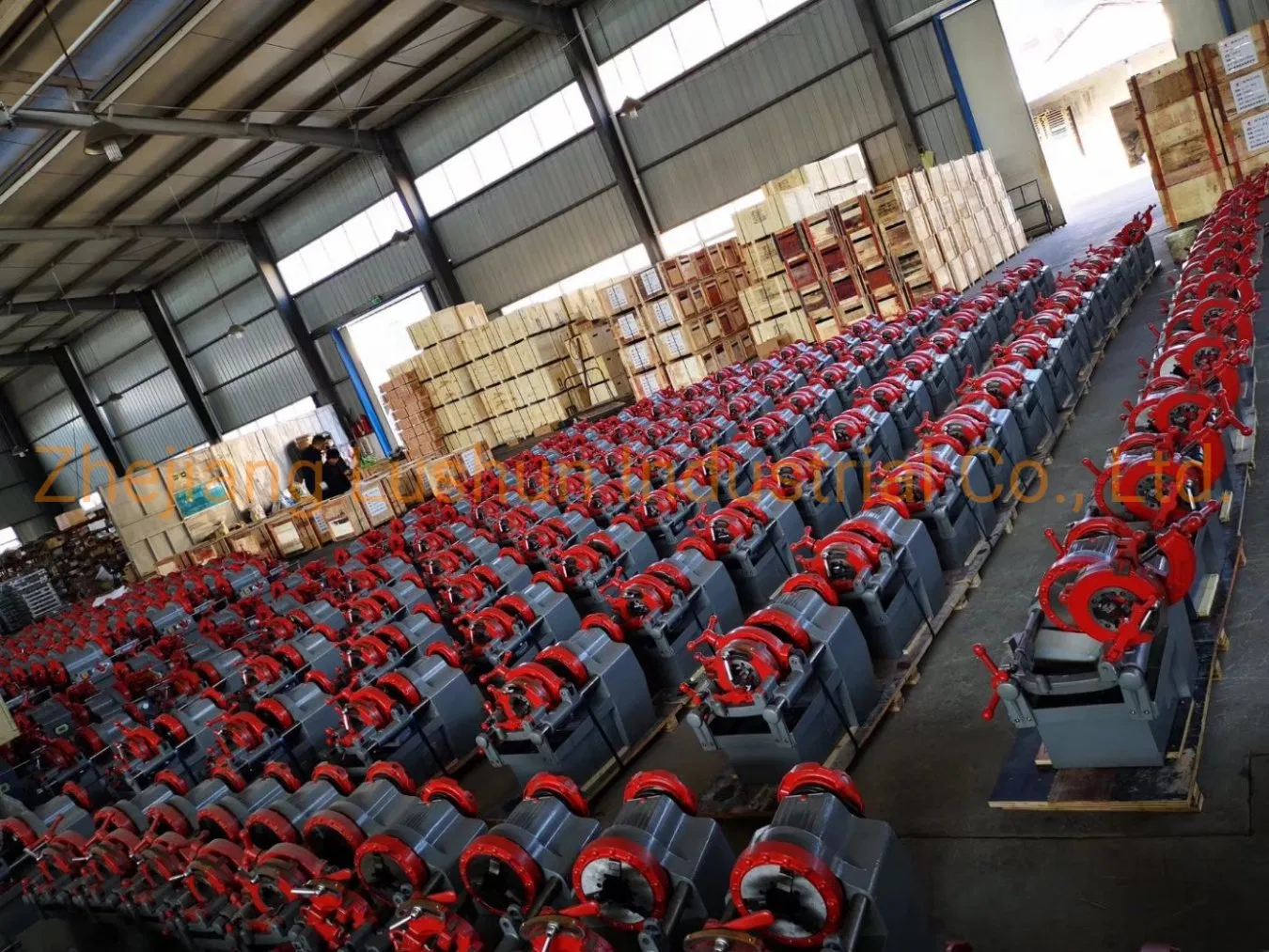 1/2′ ′ -2′ ′ High Speed Pipe Threading Machine 1100W Power