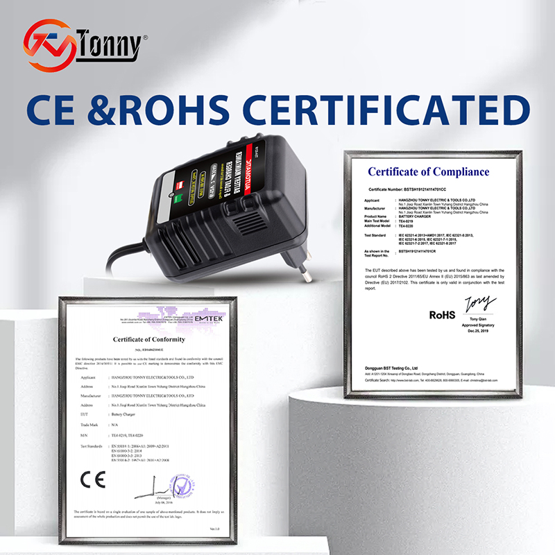 Automatic 6V/12V Battery Charger Maintainer 750mA - Motorcycle ATV RV Charger with Overcharge Protection & Spark Proof