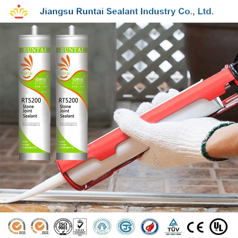 Construction Neutral Silicone Sealant Indoor Floor Tile Tile Paving Adhesive Fixed Glue Caulking Sealing Waterproof