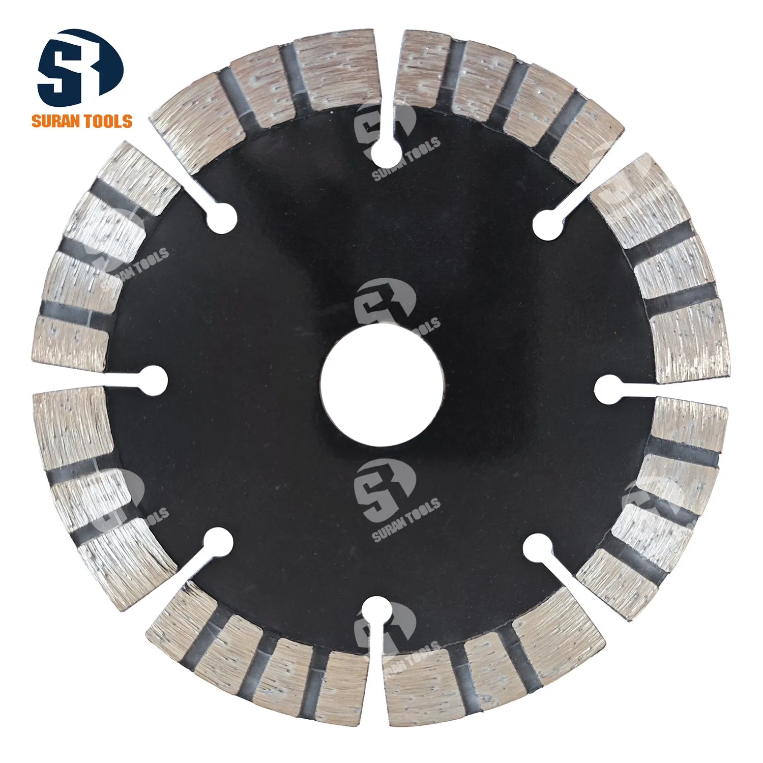 125mm Hot Press Turbo Segment Diamond Cutting Saw Blade for Concrete Granite