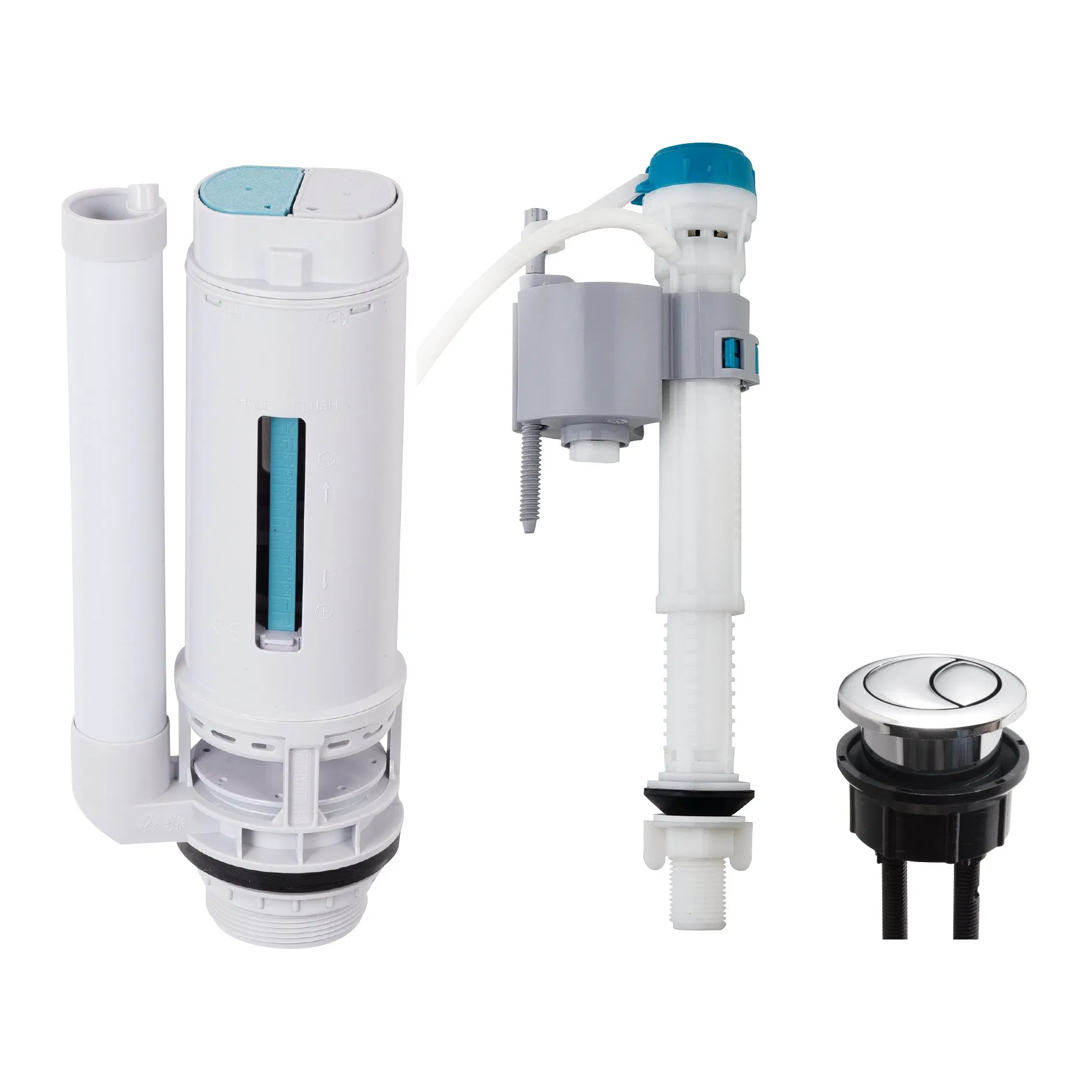 Factory Wholesale Dual Flush System High Pressure Flush Mechanism for Wc Closet Toilet