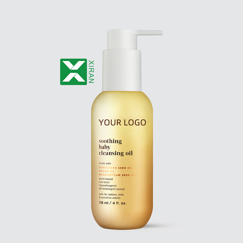 2-in-1 Gently Cleanse and Nourishes Soothing Baby Bath Cleansing Oil