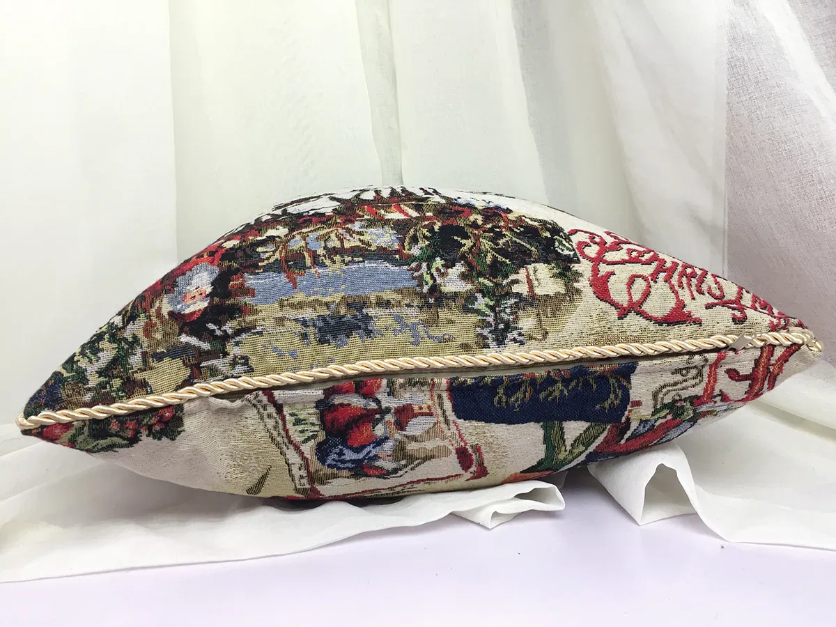 Christmas Santa 45*45cm Pillow Cases Cushion Covers for Sofa Decor