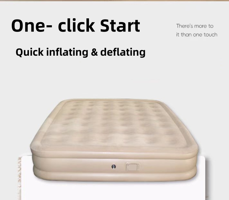 Сумка-матрас надувной с автоматическим насосом портативный