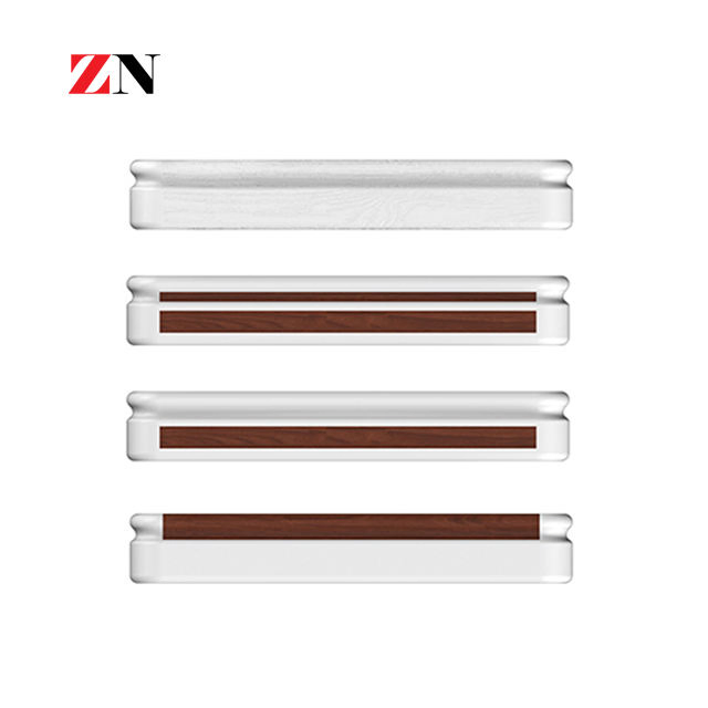 Railings and Handrails Hospital 159mm Anti Collision Aluminium and PVC Material