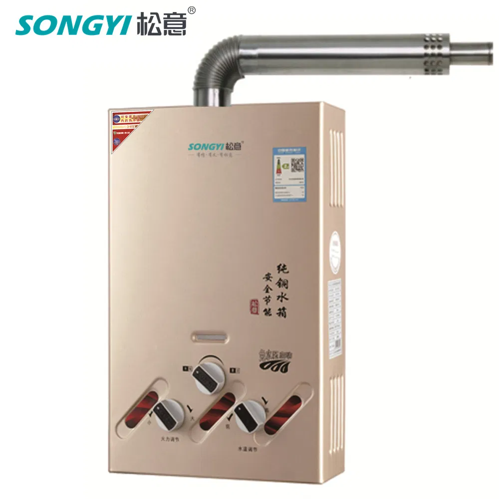 Quiet Operation Balance Gas Water Heater for Undisturbed Hot Water Usage with Large Storage