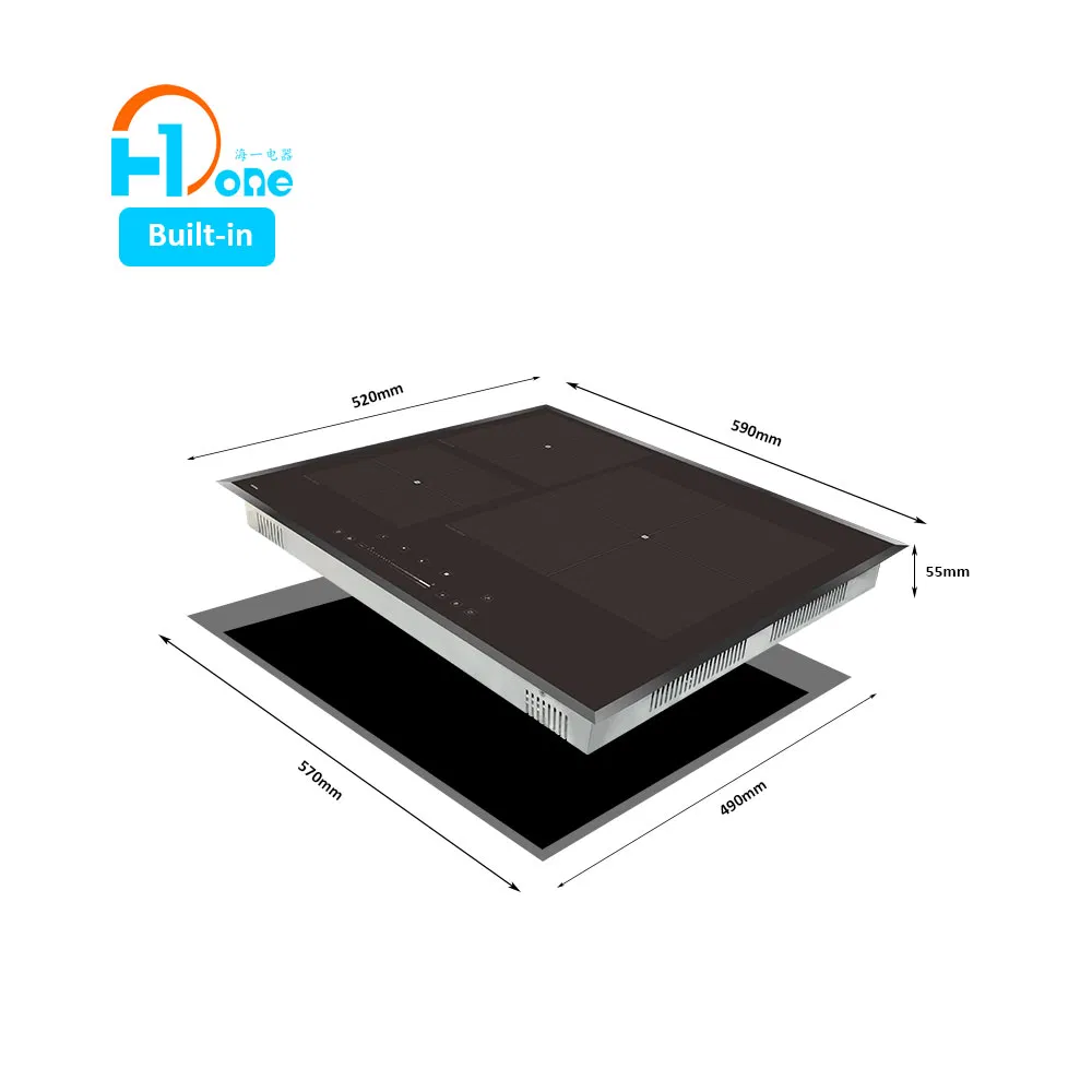 Half Bridge Drive Burner 3 Plate Induction Hob