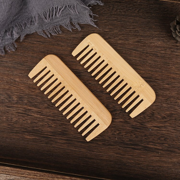 Healthy Hair Bamboo Recyclable Combs Bamboo Hotel Comb Wholesale