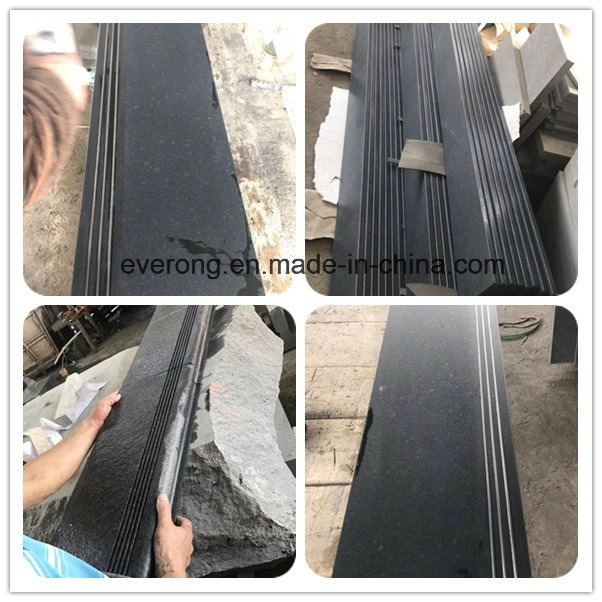 Polished Black Lava Stone G684 Basalt, Basalt Tile and Basalt Stairs