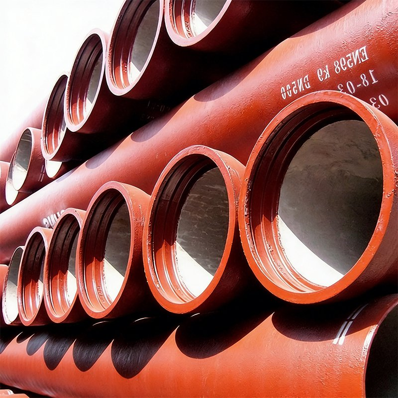 Factory High-Strength Flexible and Durable High Pressure ISO2531 En598 300mm 1200mm 1400mm K9 Ductile Iron Pipe