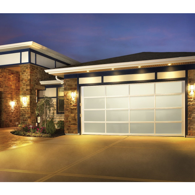 Cbmmart Best Selling Custom Doors Waterproof Soundproof Roll up Door Aluminum Glass Garage Door