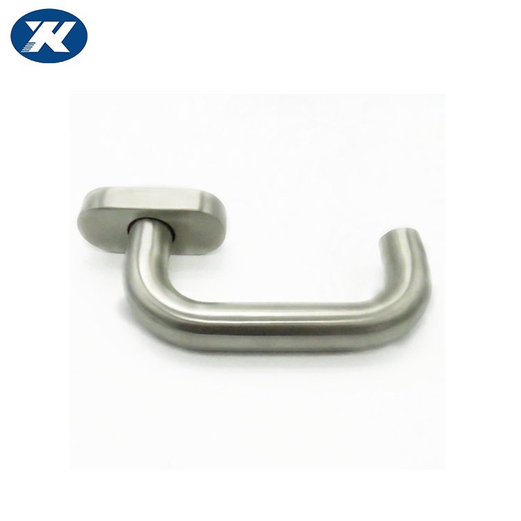 Tubular Stainless Steel Entrance Door Handles Pull Turn Lever Window Handle