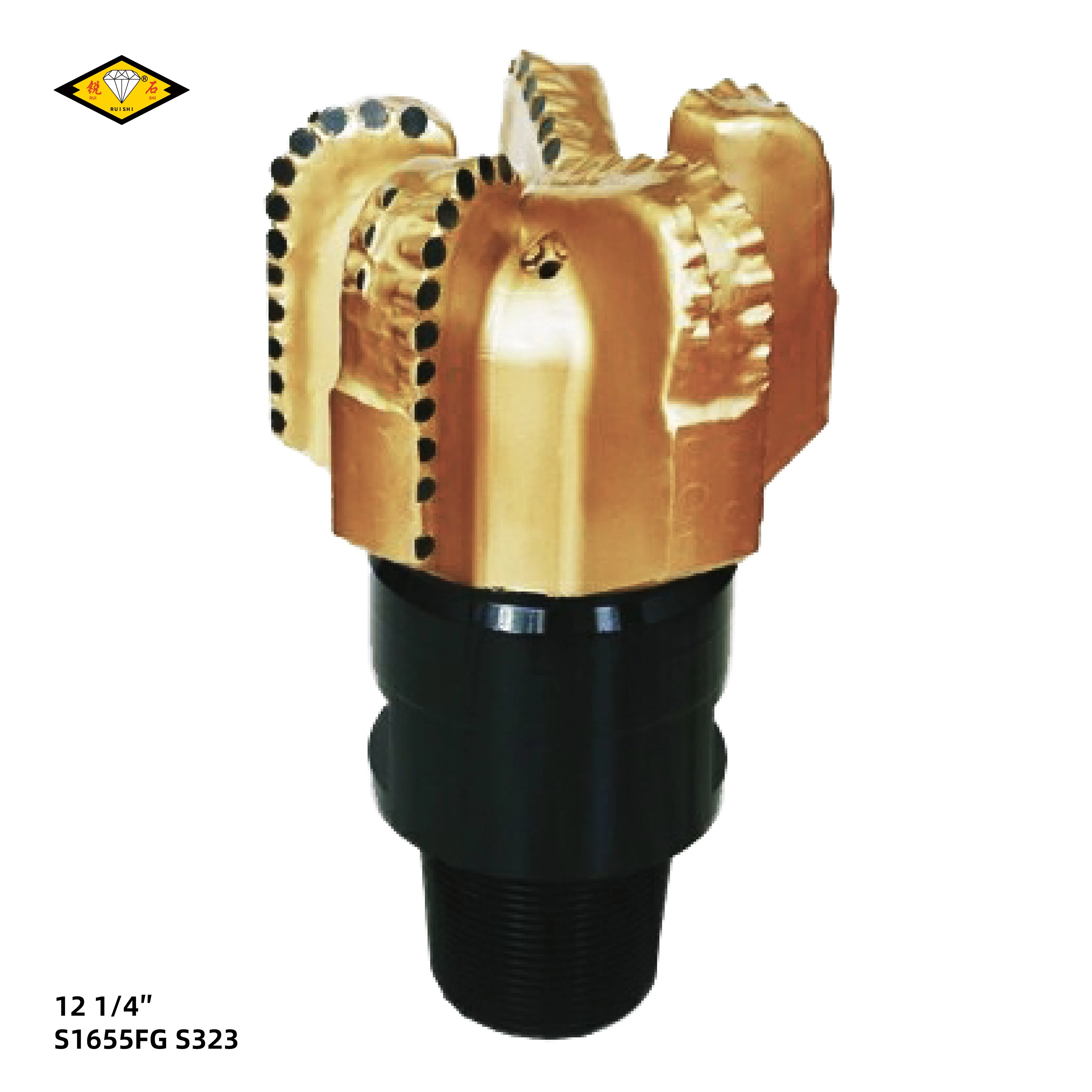 12 1/4 Inches Steel Body PDC Bits with 16mm Cutters and 6 Blades