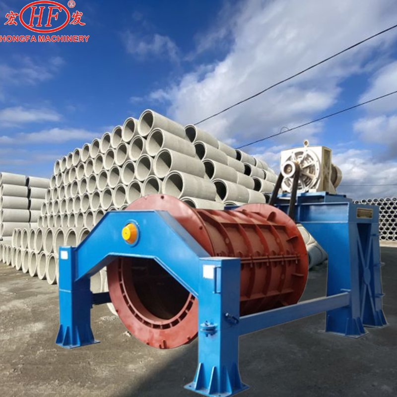 Concrete Pipe Machine Automatic Big Size Pipe Horizontal Flat Joint Pipe Making Machine Price for Sale