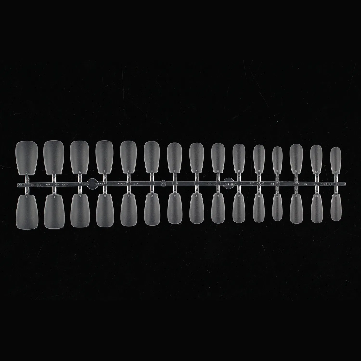 Frosted Nail Tips 240 PCS French Design Nails Full Cover Tips