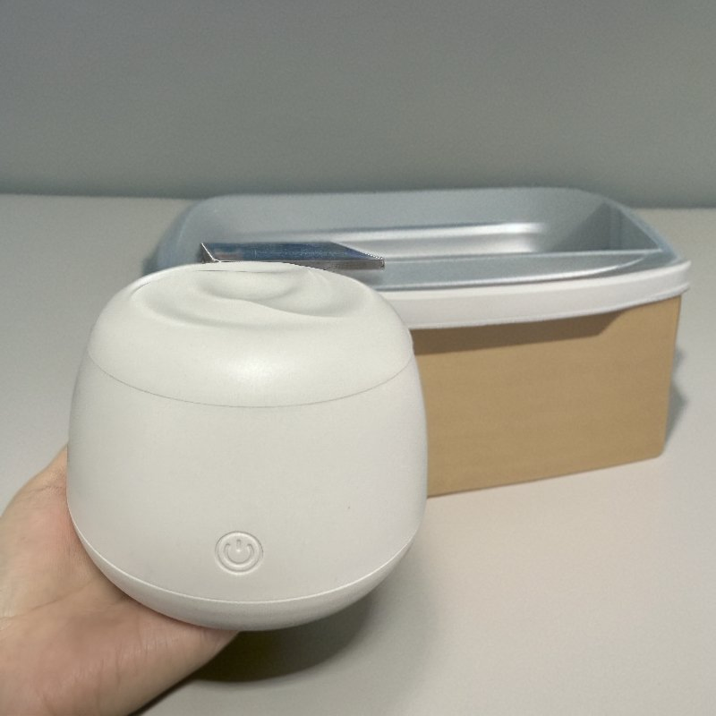 Small 200ml Retainer Aligner Denture Cleaning Mini Ultrasonic Cleaner