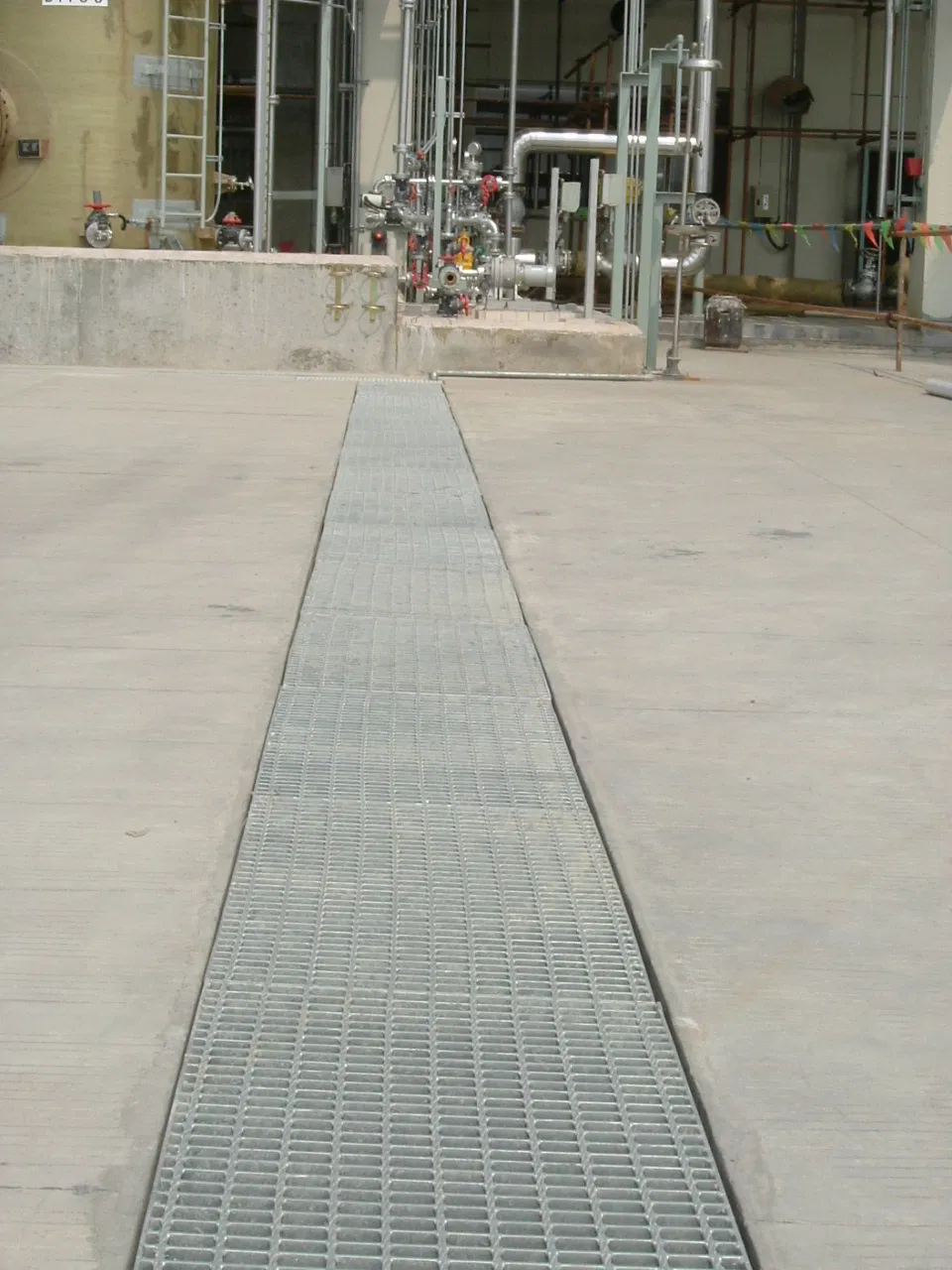 Galvanized Outdoor Drainage Pit Covers, Floor Drain From Steel Grating