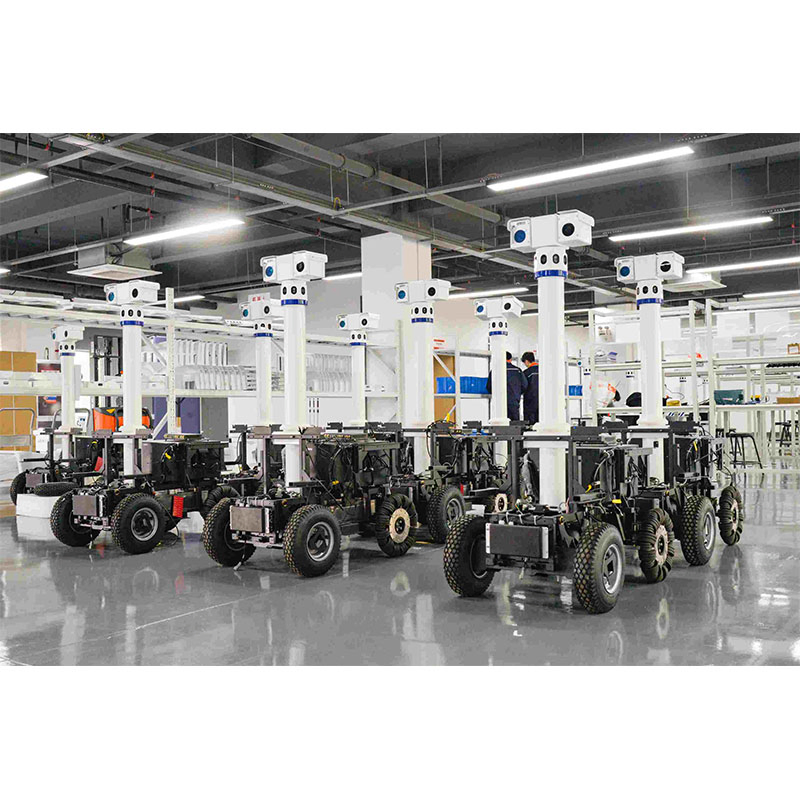 Industrial Security Patrol Robot - Obstacle Avoidance, Facility Inspection, Environmental Sensors