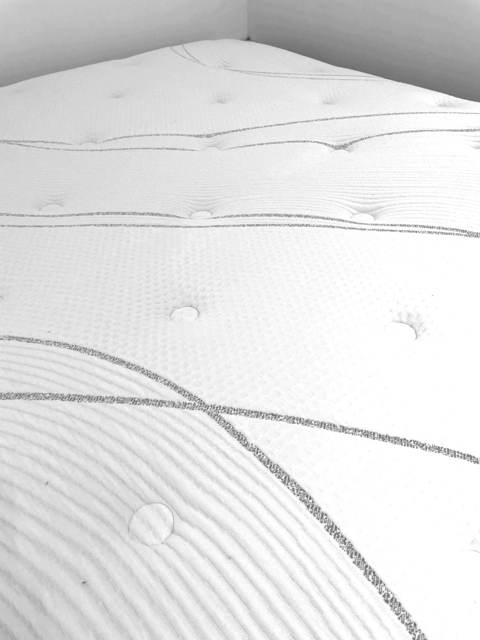 High Quality Multineedle and Single Needle Mattress Topper and Border Quilted Fabric