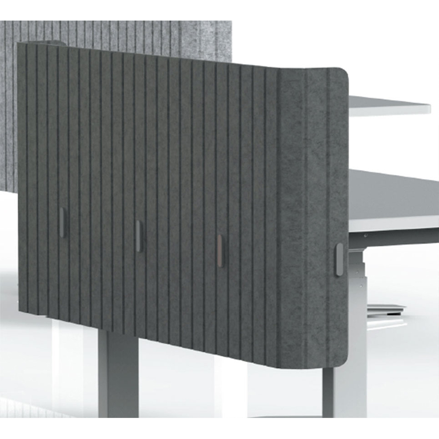 Polyester Fiber Desk Separator Acoustic LED Panel Privacy Panels Divider Partition Office Shield Screens