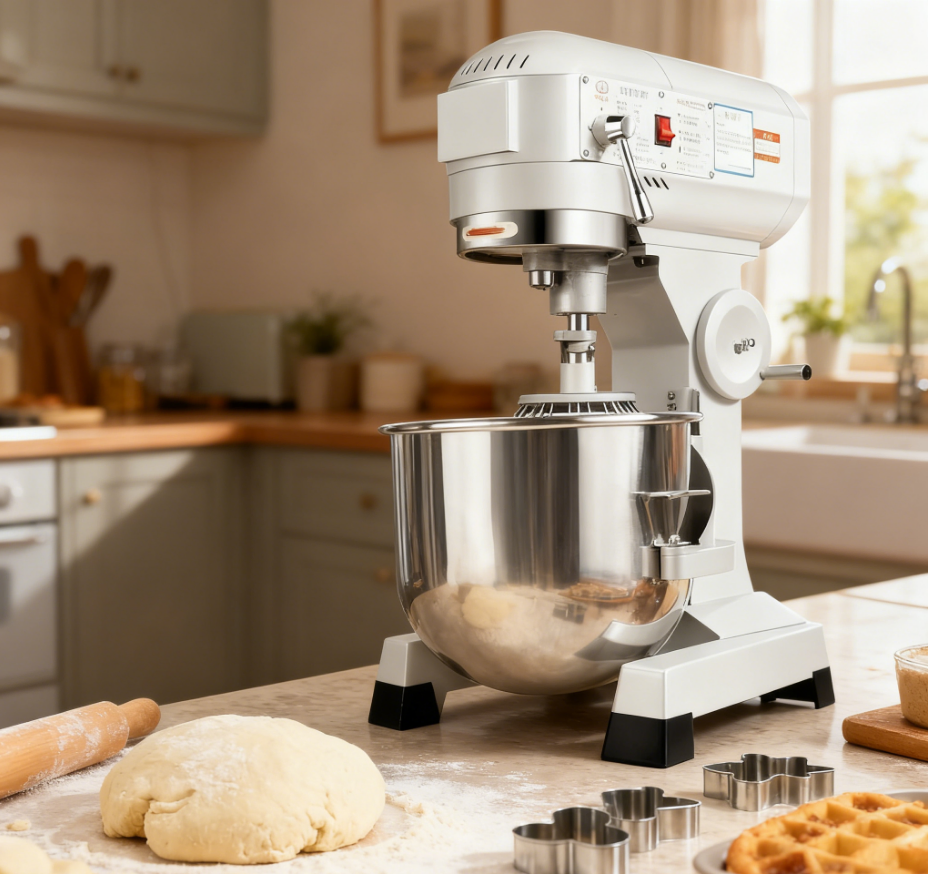 Commercial Mixer Egg Beater and Dough Machine Multi-Function Dough Kneading