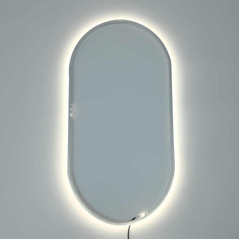 Aluminium Alloy Profile Alloy Profile Frame Brush Mirror Frame with Light IP44