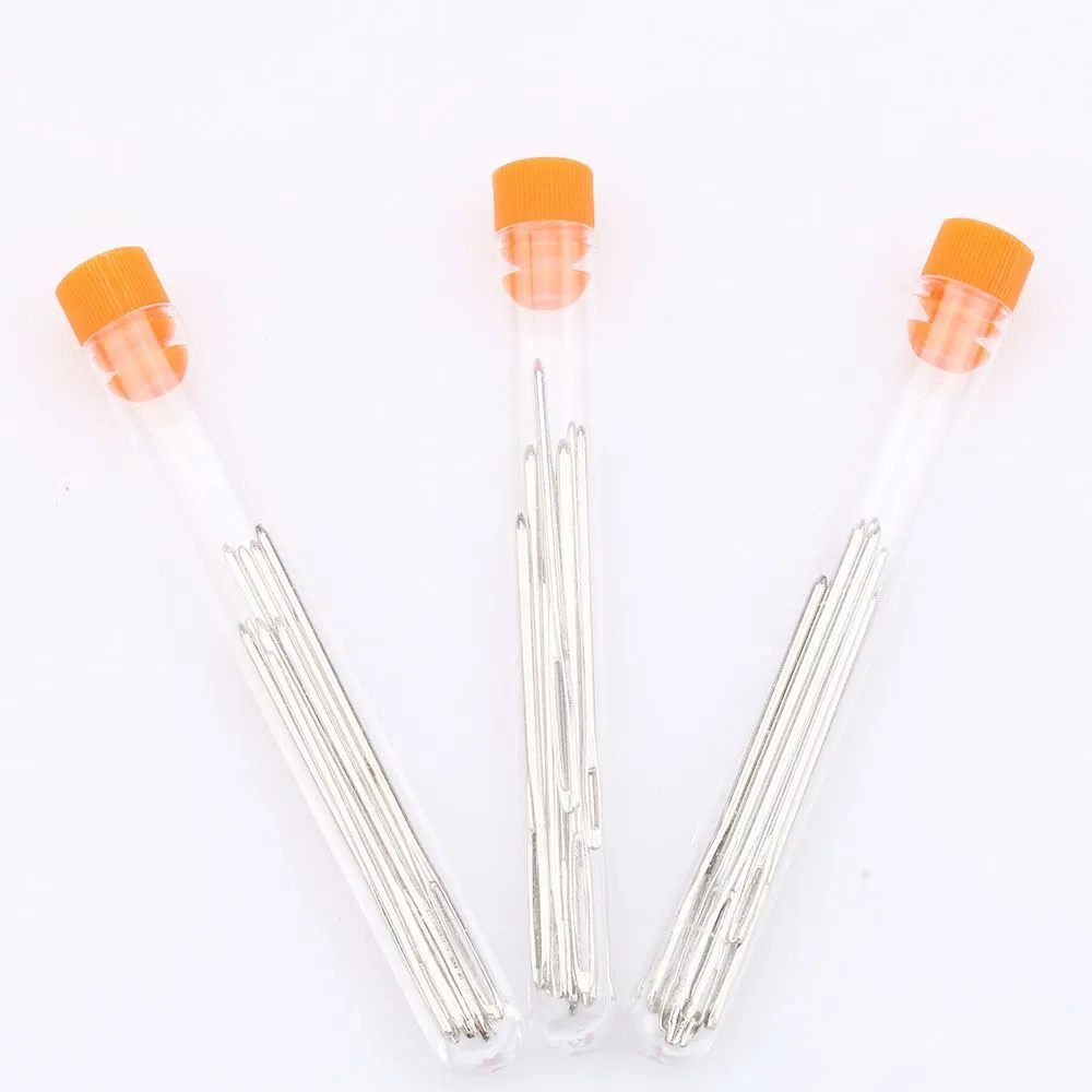 9PCS Steel Blunt Big Eye Needles Embroidery Needles for Knitting