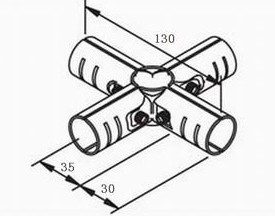 Metal Joints Jyj-5, Pipe Frames